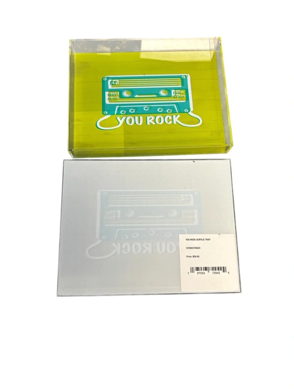 You Rock Cassette Acrylic Trays - Deny Designs